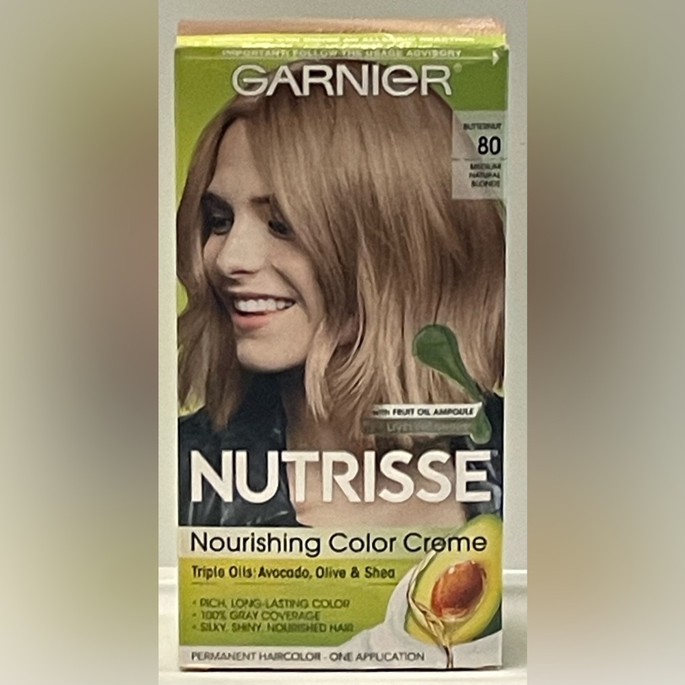 ✴️2/$11✴️ Garnier Nutrisse Hair Color - 80 Medium Natural Blonde
